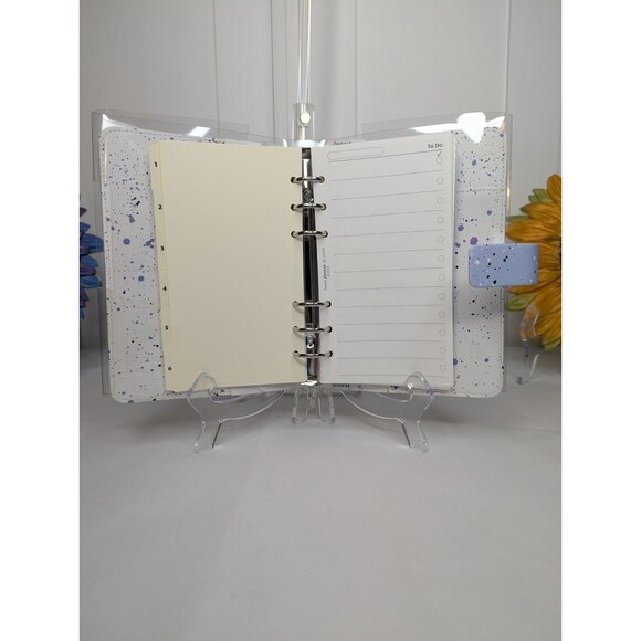 Filofax Personal Patterns Organizer 2026 - Expressions, Blue - Picture 6 of 12
